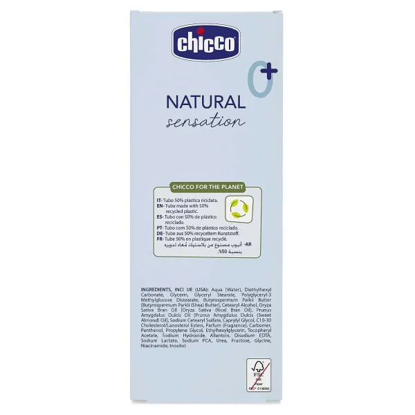 Creme E Oli|Chicco Baby Crema Corpo Natural Sensation