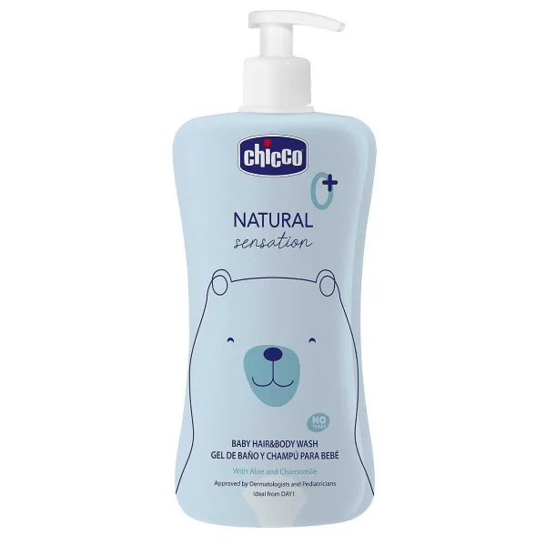 Shampoo E Bagnoschiuma|Chicco Baby Detergente Corpo E Capelli Natural Sensation