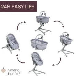 Culle E Lettini|Chicco Baby Hug Pro 5 In 1 Earl Grey