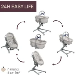 Culle E Lettini|Chicco Baby Hug Pro 5 In 1 Beige Latte