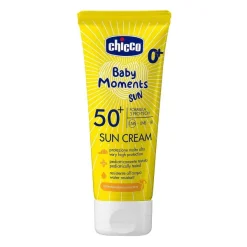 Protezione Estate|Chicco Baby Moments Sun - Crema Solare Spf 50+ 75 Ml.