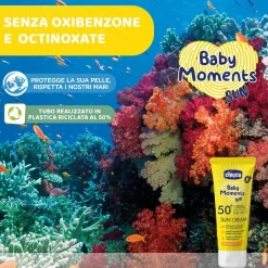 Protezione Estate|Chicco Baby Moments Sun - Crema Solare Spf 50+ 75 Ml.