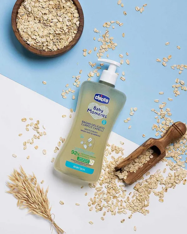 Shampoo E Bagnoschiuma|Chicco Bagno Delicato Corpo E Capelli Baby Moments