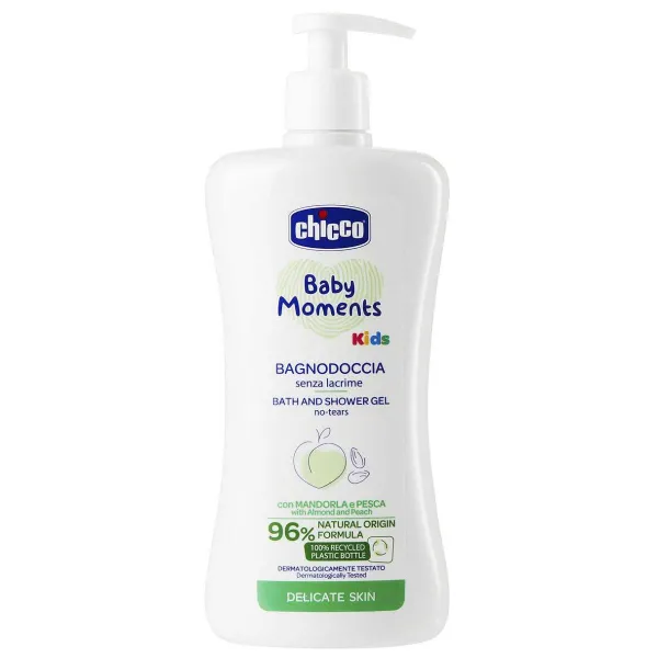 Shampoo E Bagnoschiuma|Chicco Bagnodoccia Senza Lacrime Baby Moments
