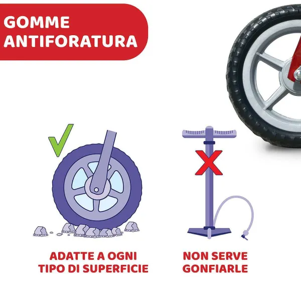 Bici Senza Pedali|Chicco Balance Bike Red Bullet