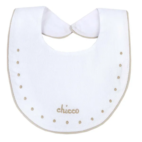 Bavagli|Chicco Bavaglino Con Ricamo