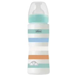 Biberon|Chicco Biberon Benessere 330Ml Flusso Rapido In Plastica Verde