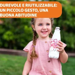 Thermos E Contenitori|Chicco Bottiglie Termiche Drinky 350Ml Rosa