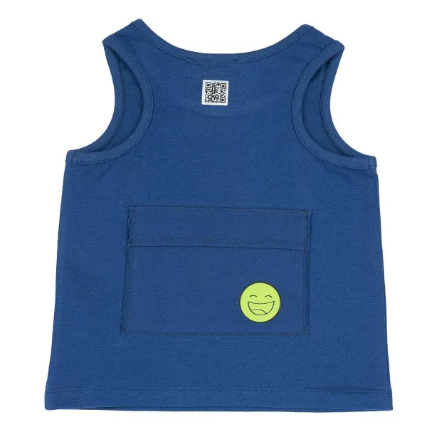 Canottiere|Chicco Canotta Blu Medio