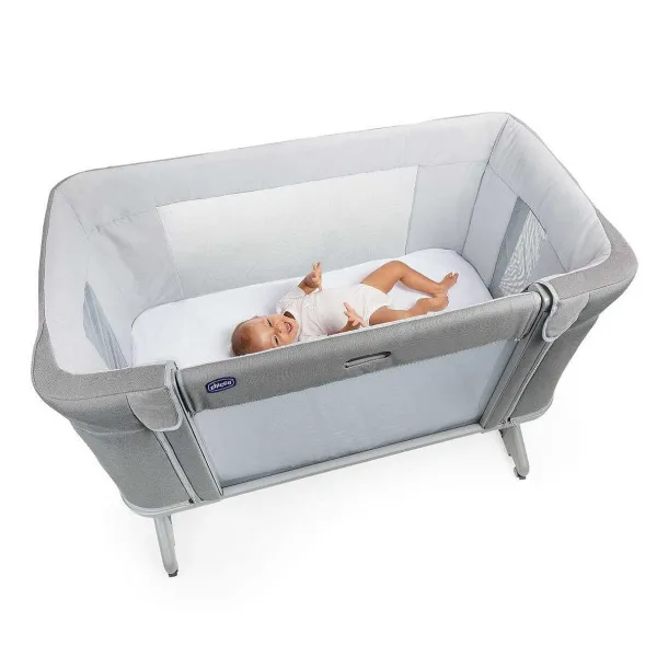 Culle E Lettini|Chicco Next2Me Forever Lettino Cosleeping Ash Grey Cross Collection