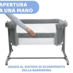 Culle E Lettini|Chicco Next2Me Magic Evo Culla Cosleeping Dark Grey
