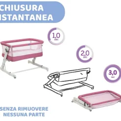 Culle E Lettini|Chicco Next2Me Pop Up Culla Cosleeping Orchid
