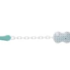 Catenelle E Portasucchietti|Chicco Clip Con Catenella Light Blue