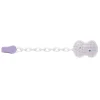 Catenelle E Portasucchietti|Chicco Clip Con Catenella Violet
