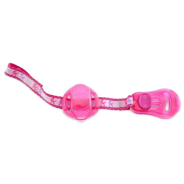 Catenelle E Portasucchietti|Chicco Clip Salvasucchietto Rosa