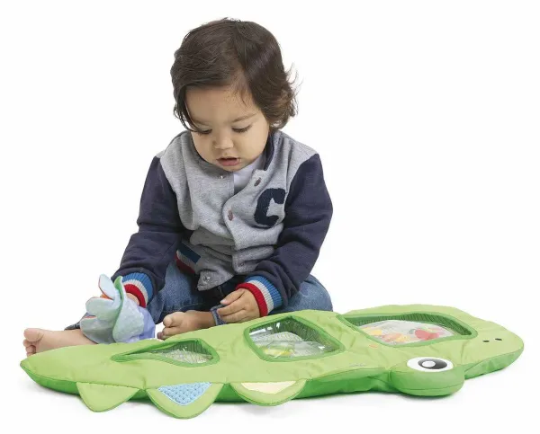 Giochi Pappa|Chicco Coccodrillo - Tappetino Ad Acqua Sensoriale