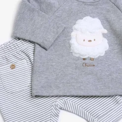 Completi|Chicco Completo Maglia Con Pantalone Grigio Medio