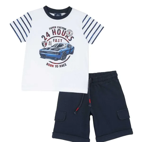 Completi|Chicco Completo Maglietta Con Pantaloni Corti