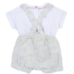 Completi|Chicco Completo Maglietta E Pantaloni Corti Con Bretelle