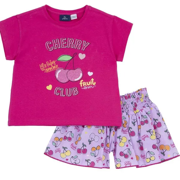 Completi|Chicco Completo Maglietta E Pantaloni Corti