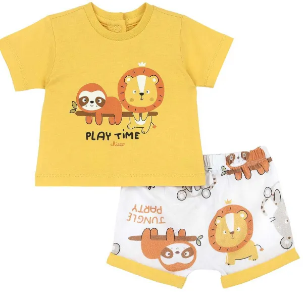 Completi|Chicco Completo Maglietta E Pantaloni Corti