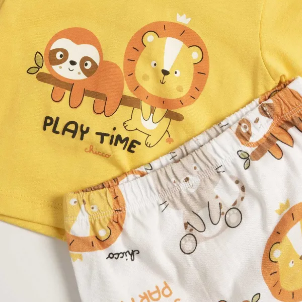 Completi|Chicco Completo Maglietta E Pantaloni Corti