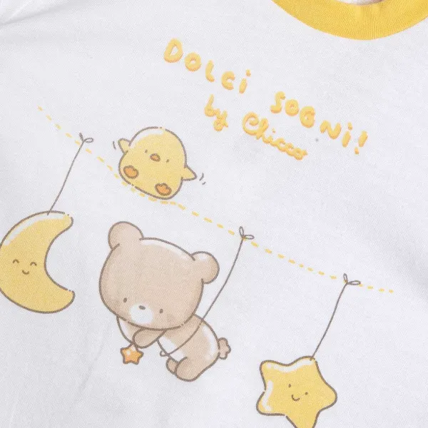 Completi|Chicco Completo Maglietta E Pantaloni Corti Bianco