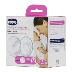 Coppette Assorbilatte|Chicco Conchiglie Raccogli Latte 2 Pz