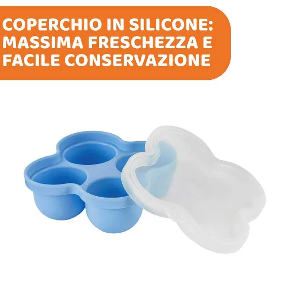 Accessori Pappa|Chicco Contenitore Multiporzione Easy Store&Pop