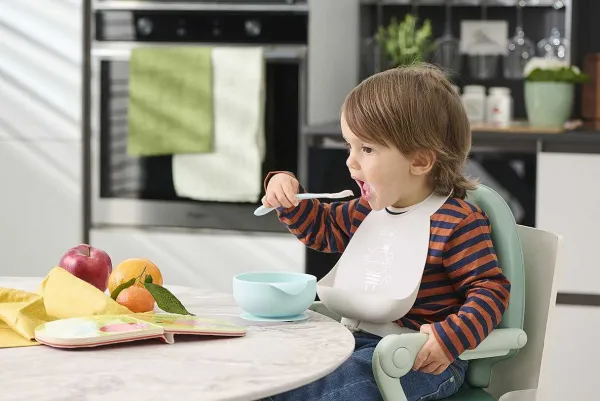 Piatti E Posate|Chicco Cucchiaio In Morbido Silicone 6M+ Azzurro