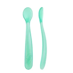 Piatti E Posate|Chicco Cucchiaio In Morbido Silicone 6M+ Azzurro