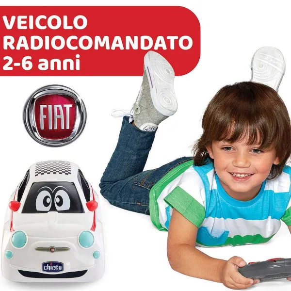 Macchinine, Radiocomandi E Playset|Chicco Fiat 500 Sport Radiocomandata