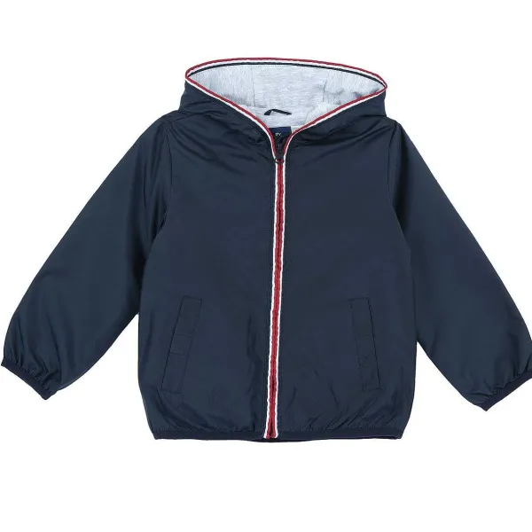 Giacche|Chicco Giubbino Antivento Blu Scuro