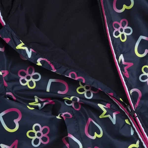 Giacche|Chicco Giubbino Antivento Blu Stampato