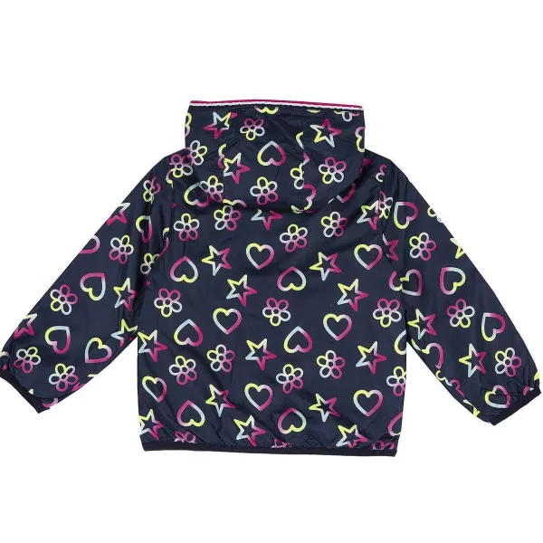 Giacche|Chicco Giubbino Antivento Blu Stampato