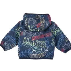 Giacche|Chicco Giubbino Antivento Con Cappuccio Blu Scuro