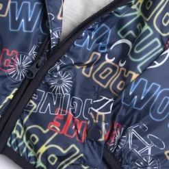 Giacche|Chicco Giubbino Antivento Con Cappuccio Blu Scuro