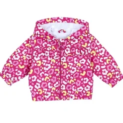 Giacche|Chicco Giubbino Antivento Con Cappuccio Rosa Scuro