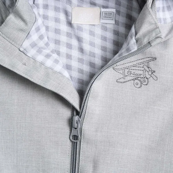 Giacche|Chicco Giubbino Con Cappuccio Staccabile