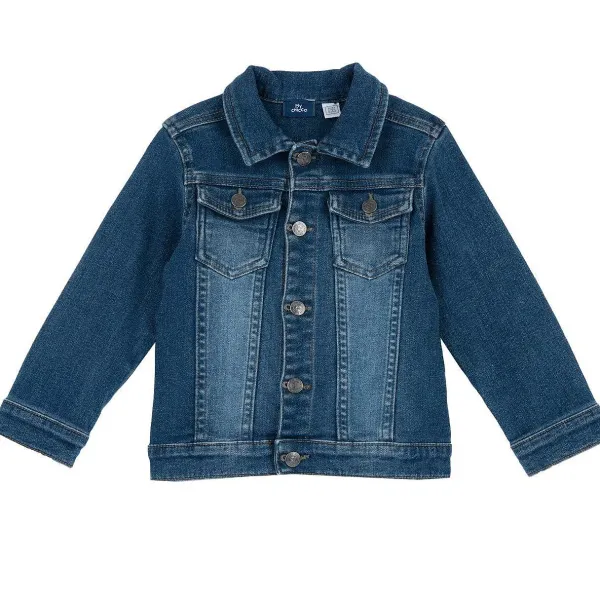 Giacche|Chicco Giubbino Di Denim Con Taschine