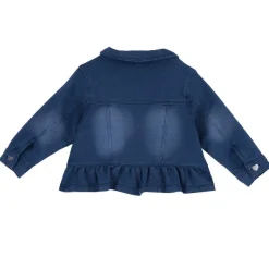 Giacche|Chicco Giubbino Di Jeans Con Volant