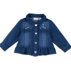Giacche|Chicco Giubbino Di Jeans Con Volant