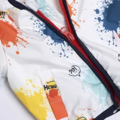 Giacche|Chicco Giubbino Fantasia All Over - Poliestere Riciclato Bianco