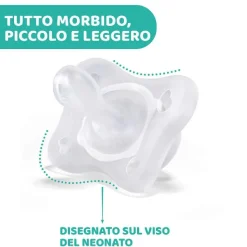 Succhietti Physioforma|Chicco Gommotto Physioforma® Minisoft 0-2M (2 Pcs) Rosa