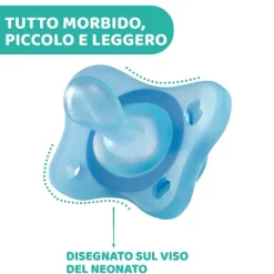 Succhietti Physioforma|Chicco Gommotto Physioforma® Soft 2-6M (2 Pcs) Azzurro