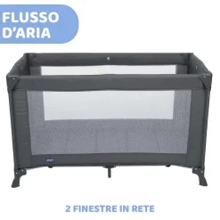 Culle E Lettini|Chicco Lettino Da Viaggio Good Night Dark Grey