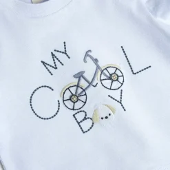 T-Shirt|Chicco Maglietta Azzurra Manica Corta