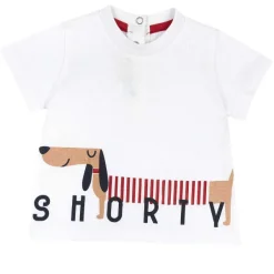T-Shirt|Chicco Maglietta Con Grafica Bassotto