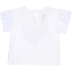 T-Shirt|Chicco Maglietta Con Maniche In Tulle