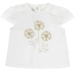 T-Shirt|Chicco Maglietta Con Stampa E Applicazioni